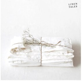Lenzuolo bianco in lino 230x270 cm - Linen Tales