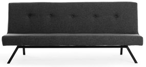 Divano a due posti LOKO grigio scuro