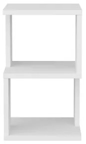 Comodino CARTER 49,4x29,6 cm bianco