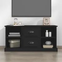 Mobile Porta TV Nero 99,5x35,5x48 cm in Legno Multistratocod mxl 73355