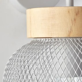 Brilliant - Lampada da parete GIADA 1xE27/40W/230V grigia