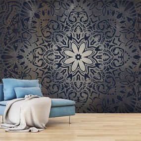 Fotomurale  Iron Flowers  Colore Grigio, Dimensioni e Misure 150x105