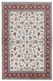Isfahan Tappeto 240x150 (Iran) Annodato A Mano