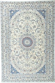 Nain Tappeto 380x260 Beige (Iran) Annodato A Mano