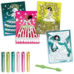 Gioco d'arte - vestito magico scintillante