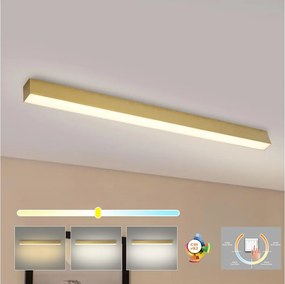 Brilagi - Plafoniera LED da bagno SLEEKLINE LED/40W/230V dorata IP44