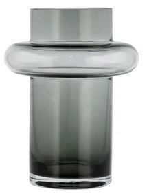 Vaso in vetro grigio Tube - Lyngby Glas