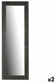 Specchio da parete Marrone Legno Vetro 1,5 x 154,5 x 52,5 cm (2 Unità)