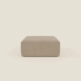 BonBon pouf divano modulare in 2 dimensioni in tessuto smacchiabile T23 beige