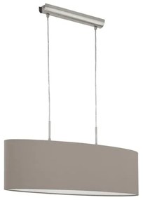 Eglo 31581 - Lampadario a sospensione con filo PASTERI 2xE27/60W/230V