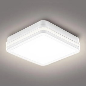 Brilagi - Lampada da esterno LED BENE LED/24W/230V 26x26 cm bianca IP54