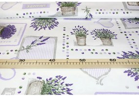 Tovaglia in cotone Lavanda mix