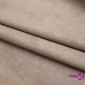 vidaXL Tende Oscuranti con Ganci 2 pz Grigio Talpa 140x175 cm