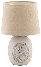 Rabalux 4605 - Lampada da tavolo per bambini DORKA 1xE14/40W/230V marrone