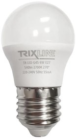 Lampadina LED G45 E27/6W/230V 2700K