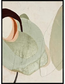 Quadro dipinto a mano 90x120 cm Moon Rock - Malerifabrikken