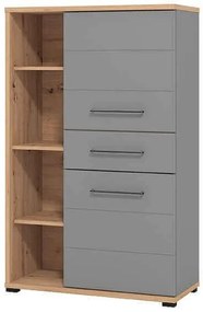 JADDIE - credenza due ante un cassetto moderno in legno