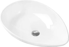 Mexen Livia lavabo da appoggio 65 x 44 cm, bianco - 21416500