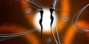 Stampa su tela – Amore etnico