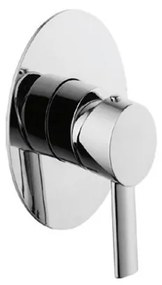 Kamalu - Miscelatore doccia monocomando in ottone finitura cromata | ORIAN-D