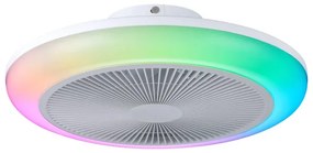 Ventilatore da soffitto SAYULITA 1 bianco, Ø 46 cm, CCT, dimmerabile, EGLO IP20