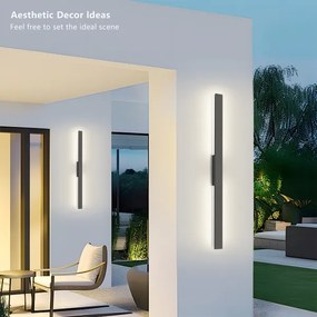 Brilagi - Applique da esterno LED LUNA LED/24W/230V 4000K IP65 antracite