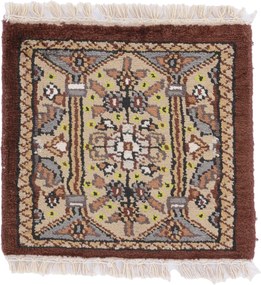 Agra Tappeto 30x30 (Indian) Annodato A Mano