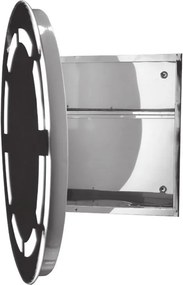 Specchio bagno led tondo con contenitore | KAM-138 - KAMALU