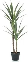 Emerald Yucca Artificiale 110 cm in Vaso 435915