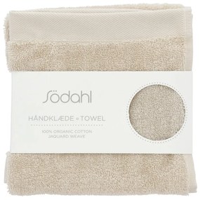 Asciugamano tipo terry beige in cotone 40x60 cm Comfort – Södahl