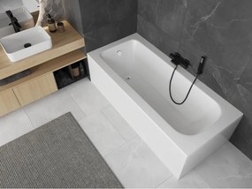 Mexen Vega vasca da bagno rettangolare 140 x 70 cm con rivestimento, bianca - 55011407000X