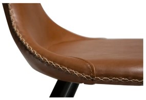 Sedia in similpelle marrone Flair - DAN-FORM Denmark