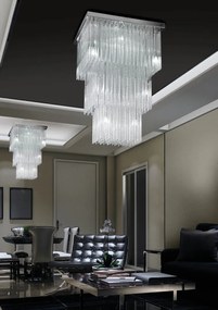 Arredoluce - ceiling lamp 17 lights - Chrome 9008/50