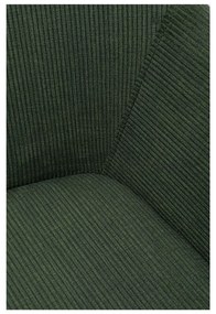 Set di 2 sedie in velluto verde con braccioli Avignon - Kare Design