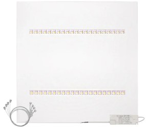 Pannello LED Sospeso 60x60 28W/36W/42W CCT, CRI92 con driver Philips Colore Bianco Variabile CCT, Potenza 36 W