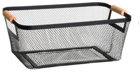 Set di cesti con filo metallico in metallo 2 pz 33x21x14 cm – Casa Selección