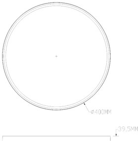 Zuma Line MS750400R-BK&GD-LED RGBW ORBITRAL 32W/230V+8W nero/oro+DO