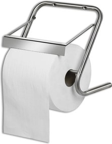 Porta Rotolo da Parete per Carta Asciugamani Multiuso 30 cm Agrati 8050X in Acciaio Inox AISI304...