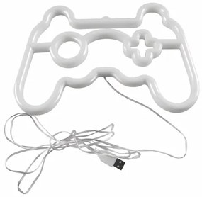 LED Decorazione murale al neon GAME LED/3W/3xAA USB blu