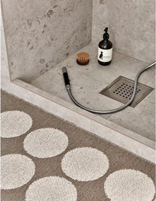 Passatoia da interno/esterno marrone/beige 70x240 cm Hugo Walnut Linen – Pappelina