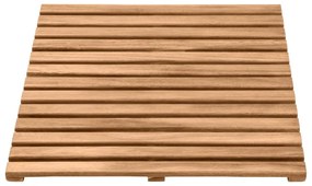 Tappeto da bagno in legno di acacia, 55 x 55 cm - Wenko