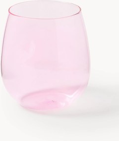 Set di 4 bicchieri in vetro soffiato Karisa