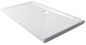 Piatto doccia SENSEA in pmma Essential bianco L 70 x L 120 x H 5 cm lucido