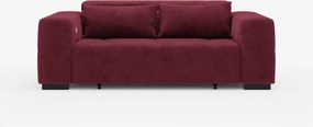 Monarch Divano con Relax Elettrico per allungamento sedute e Poggiatesta Reclinabile in tessuto morbido smacchiabile T31