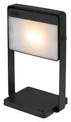 Saulio Solar Portable Lampada da Tavolo IP44 Black - Nordlux