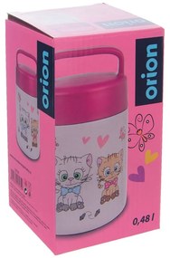 Termos per alimenti in acciaio inox Kittens, 480 ml - Orion