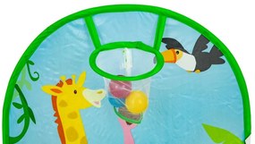 Piscina a secco per bambini con palline - safari