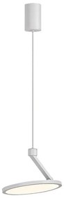 Rabalux 72328 - Lampadario LED a sospensione con filo OVIDIA LED/20W/230V bianco
