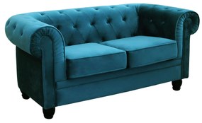CHESTERFIELD - divano vintage in velluto