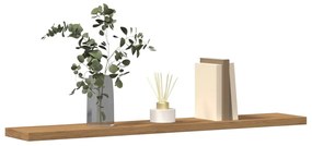 Ripiani Per Libreria 4 Pz Rovere Sonoma 60x10x1,5 Cm Truciolato /